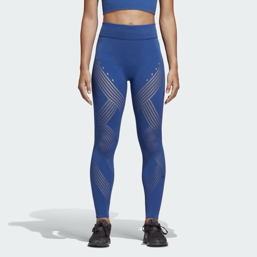 Adidas Women's Striking Blue Leggings